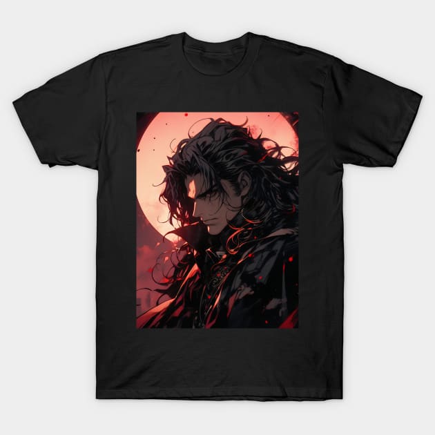 Hunters of the Dark: Explore the Supernatural World with Vampire Hunter D. Illustrations: Bloodlust T-Shirt by insaneLEDP